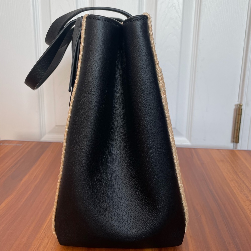 Kate Spade Olive Drive Straw Brigette Bag - Picture 7 of 14